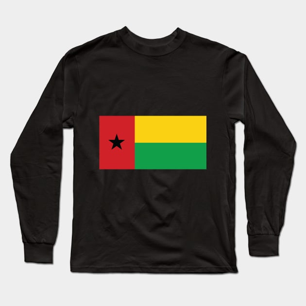 Guinea-Bissau Long Sleeve T-Shirt by Wickedcartoons